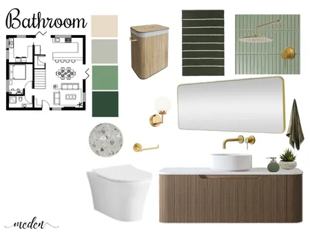 Bathroom 1 Interior Design Mood Board by Sumara du Preez on Style Sourcebook