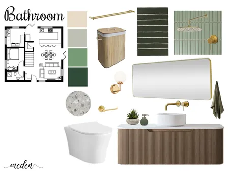 Bathroom 1 Interior Design Mood Board by Sumara du Preez on Style Sourcebook