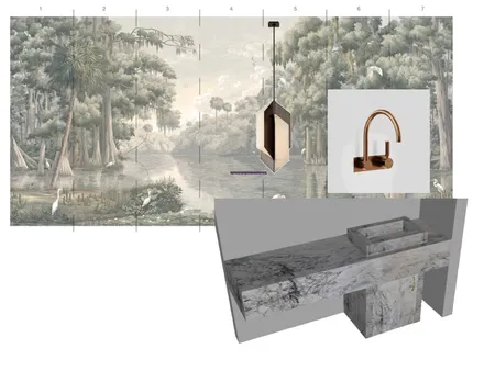 powderroom Interior Design Mood Board by christine on Style Sourcebook