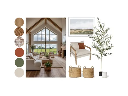 Modern Farmhouse Interior Design Mood Board by Claudialee00 on Style Sourcebook