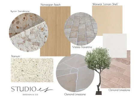 Lockleys - Exterior Selections Interior Design Mood Board by Studio es Design and Co. on Style Sourcebook