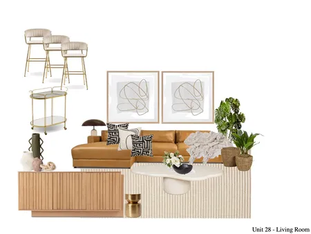 Living Room - Unit 28 Interior Design Mood Board by Paballo on Style Sourcebook