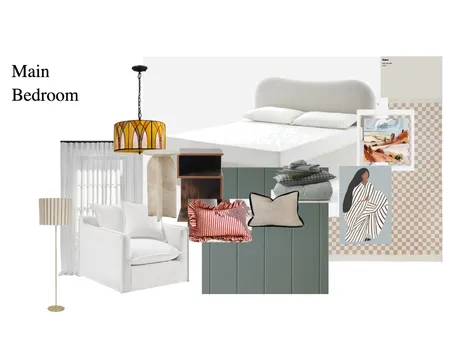 Main Bedroom 1 Interior Design Mood Board by Marn + Lachie on Style Sourcebook