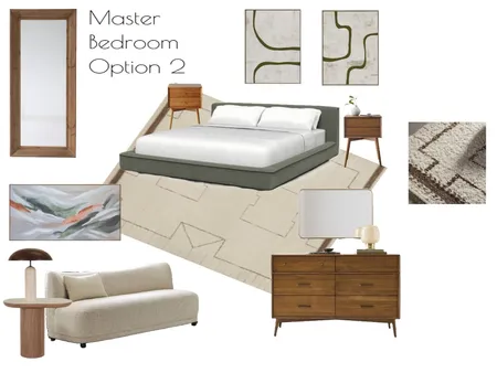 Upper Level Master Bedroom Option 2 Interior Design Mood Board by Kylie W on Style Sourcebook