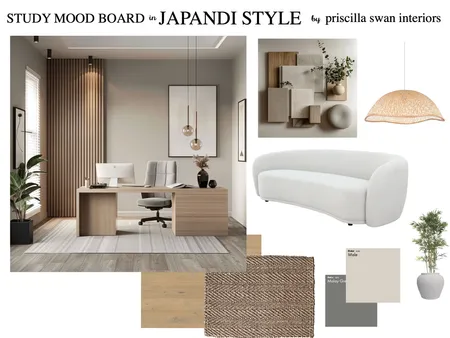 Japan office - Assignment 10 Interior Design Mood Board by PriscillaS on Style Sourcebook