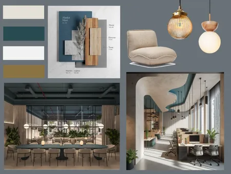 3. koncepcija grīdu birojam Interior Design Mood Board by ekavose on Style Sourcebook