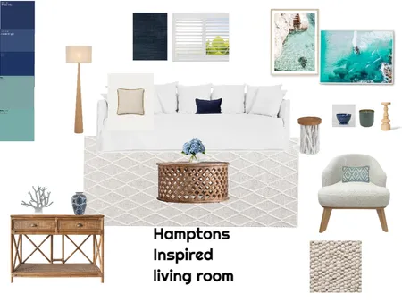 hamptons inspired Interior Design Mood Board by Sjarn on Style Sourcebook