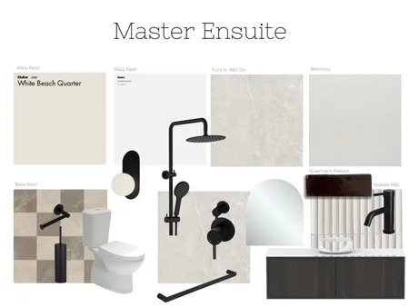 Final Master ensuite black Interior Design Mood Board by soriyacharlie on Style Sourcebook