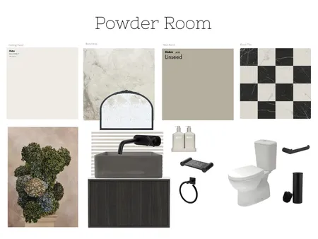 Powder Room b wc chec Interior Design Mood Board by soriyacharlie on Style Sourcebook