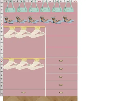 Closet Right Wall Mellow Mauve Interior Design Mood Board by dl2407 on Style Sourcebook