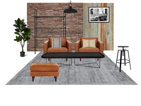 Industrial Sample Board Interior Design Mood Board by AugustoR on Style Sourcebook