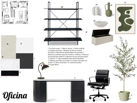 Oficina Moderna Interior Design Mood Board by Elizabet Santos on Style Sourcebook