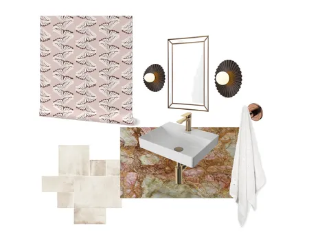 Art Deco in Blush Pink Interior Design Mood Board by melissa@buuestudio.com on Style Sourcebook