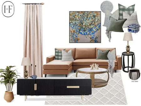Lounge Room - Wallace Interior Design Mood Board by Ivy + Finch Design on Style Sourcebook