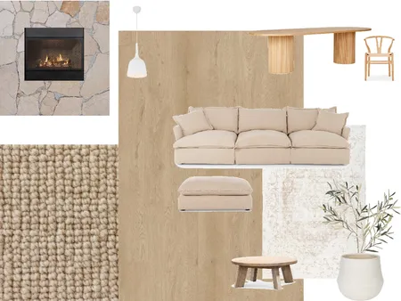 Living Dining Interior Design Mood Board by rhiannan on Style Sourcebook