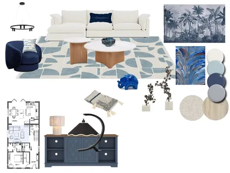 Living Room Sample Board Interior Design Mood Board by Riya G on Style Sourcebook