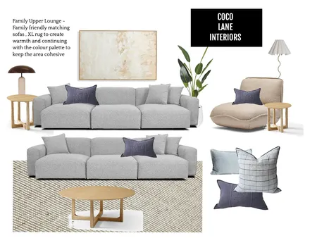 City Beach - Family Lounge Interior Design Mood Board by CocoLane Interiors on Style Sourcebook