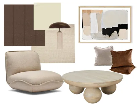 Brown Japandi Interior Design Mood Board by LaurenTay on Style Sourcebook