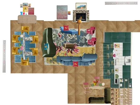 Great Room Space Planning Scale Interior Design Mood Board by dl2407 on Style Sourcebook