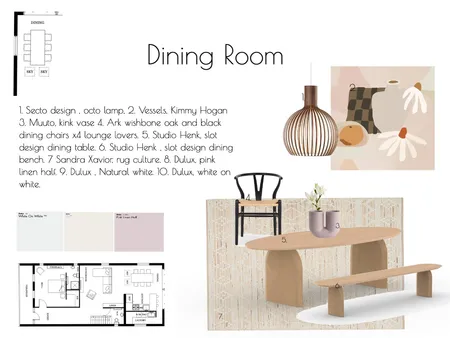 Dining room Interior Design Mood Board by MSP Styling & Design on Style Sourcebook