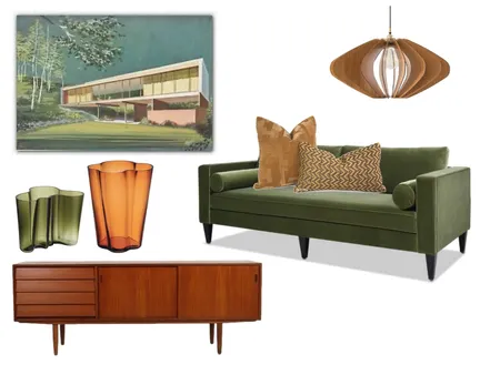 mid century Interior Design Mood Board by ntocikova@gmail.com on Style Sourcebook