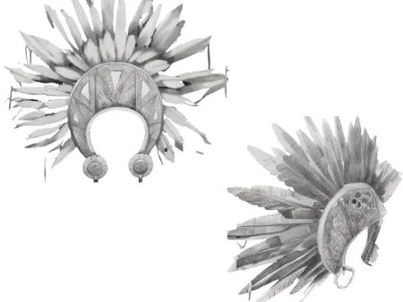 Native American Headdress Interior Design Mood Board by Chickency123 on Style Sourcebook