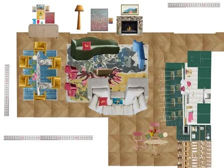 Great Room Space Planning Scale Interior Design Mood Board by dl2407 on Style Sourcebook