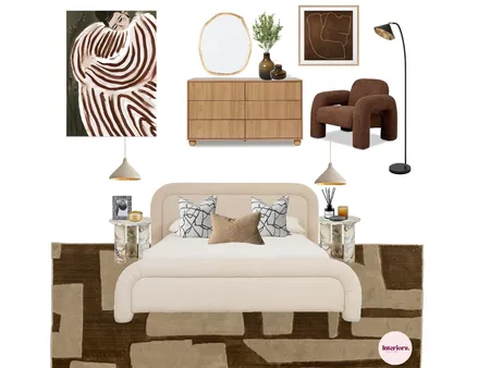 Modern Bedroom V2 Interior Design Mood Board by interiorsbyleesh@gmail.com on Style Sourcebook