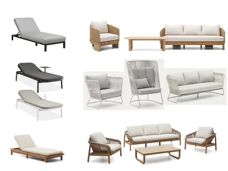 AMAYA Pool Area Interior Design Mood Board by Bronwynblue on Style Sourcebook