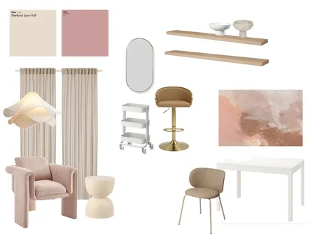 JLS Makeup Studio Interior Design Mood Board by lisapackham on Style Sourcebook