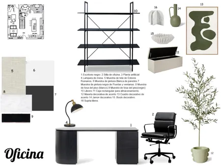 Oficina Moderna Interior Design Mood Board by Elizabet Santos on Style Sourcebook
