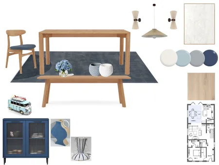 Dining Room Sample Board Interior Design Mood Board by Riya G on Style Sourcebook