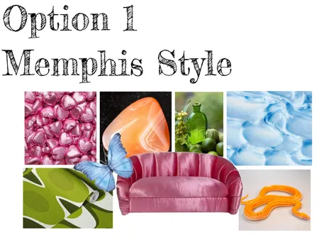 Tetradic Memphis style Interior Design Mood Board by mahlia_lill06 on Style Sourcebook