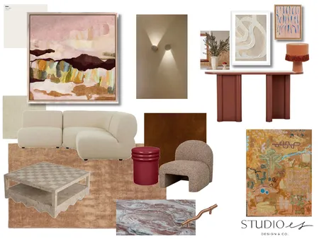 Upstairs Living Interior Design Mood Board by Studio es Design and Co. on Style Sourcebook