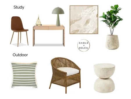 Urraween Display - Study + Outdoor Interior Design Mood Board by Sable + Soleil on Style Sourcebook