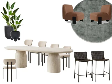 Sunshine Coast Dining Room Interior Design Mood Board by Eliza Grace Interiors on Style Sourcebook