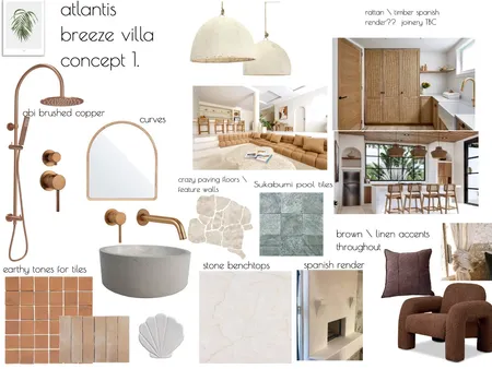 ATLANTIS BREEZE V2 Interior Design Mood Board by bay design co. on Style Sourcebook