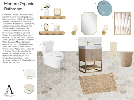 Bathroom Sample Board Interior Design Mood Board by alyssaannedesign on Style Sourcebook