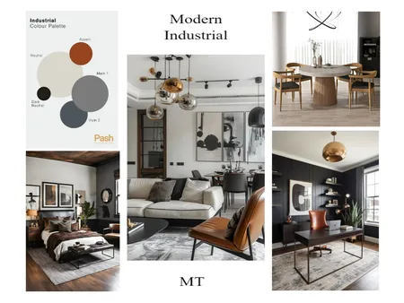 MT Home Modern Industrial Interior Design Mood Board by daniella78 on Style Sourcebook