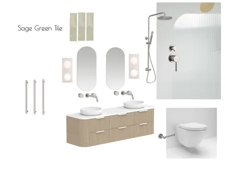 Barkly Street Ensuite Interior Design Mood Board by Couli Design on Style Sourcebook