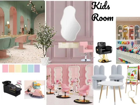 kids section salon Interior Design Mood Board by dimakatso on Style Sourcebook