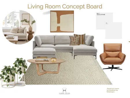 Loverso Living Room Inspo Interior Design Mood Board by Lusheri Design on Style Sourcebook