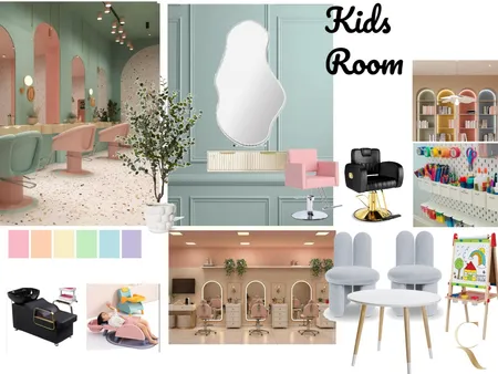 kids section salon Interior Design Mood Board by dimakatso on Style Sourcebook