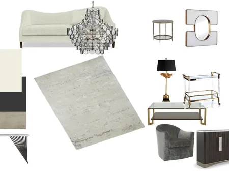 Mid-Century Mod Living Room C, by Jessica Slade, Norwood Furniture Interior Design Mood Board by Jessica on Style Sourcebook