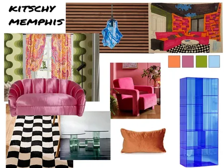 kitschy memphis Interior Design Mood Board by mahlia_lill06 on Style Sourcebook