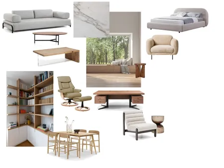 couple's home (+office space) Interior Design Mood Board by stratoula on Style Sourcebook