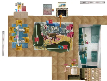 Great Room Space Planning Scale Interior Design Mood Board by dl2407 on Style Sourcebook