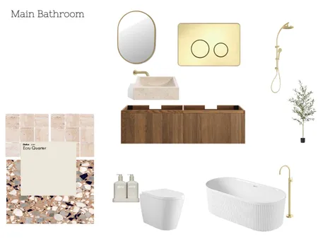 Main Bathroom - Assignment 9 Interior Design Mood Board by MD Interiors on Style Sourcebook