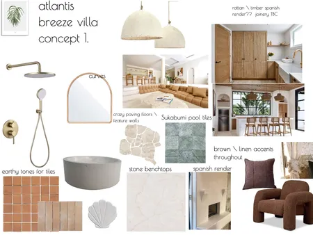 ATLANTIS BREEZE V2 Interior Design Mood Board by bay design co. on Style Sourcebook