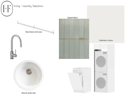 Laundry - Irving Interior Design Mood Board by Ivy + Finch Design on Style Sourcebook